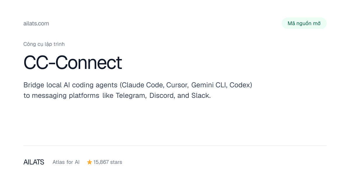 CC-Connect | Atlas for AI